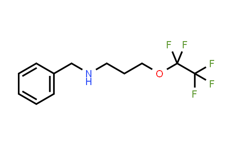 Benzyl-(3-pentafluoroethyloxy-propyl)-amine