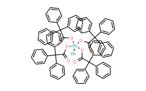 Bis[(2,2,2-triphenylacetyl)oxy]rhodio-bis[(2,2,2-triphenylacetyl)oxy]rhodium
