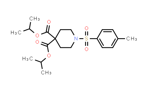 Diisopropyl 1-(p-tolylsulfonyl)piperidine-4,4-dicarboxylate