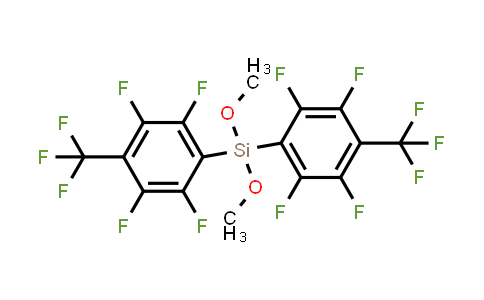 Dimethoxybis[2,3,5,6-tetrafluoro-4-(trifluoromethyl)phenyl]silane