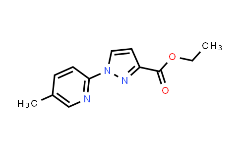 ethyl 1-(5-methyl-2-pyridyl)pyrazole-3-carboxylate