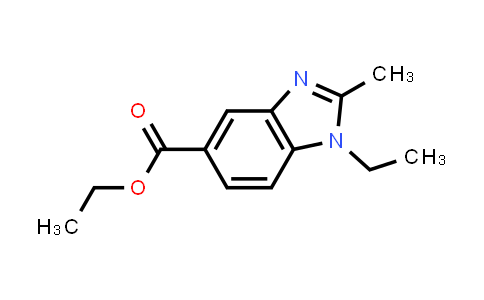Ethyl 1-ethyl-2-methyl-benzimidazole-5-carboxylate