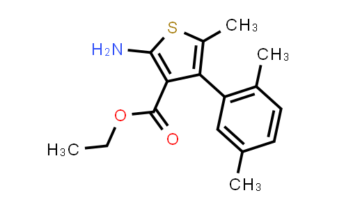 ethyl 2-amino-4-(2,5-dimethylphenyl)-5-methyl-thiophene-3-carboxylate