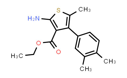 ethyl 2-amino-4-(3,4-dimethylphenyl)-5-methyl-thiophene-3-carboxylate