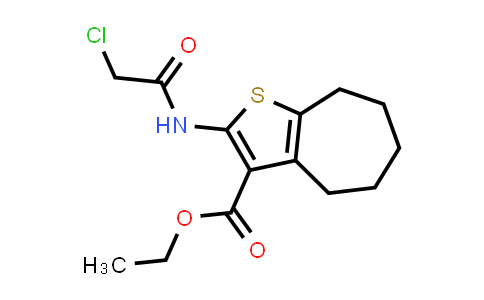 Ethyl 2-[(2-chloroacetyl)amino]-5,6,7,8-tetrahydro-4H-cyclohepta[b]thiophene-3-carboxylate