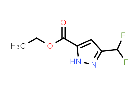 Ethyl 3-(difluoromethyl)-1H-pyrazole-5-carboxylate