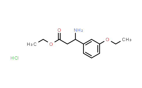Ethyl 3-amino-3-(3-ethoxyphenyl)propanoate hydrochloride