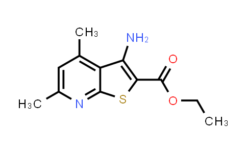ethyl 3-amino-4,6-dimethyl-thieno[2,3-b]pyridine-2-carboxylate
