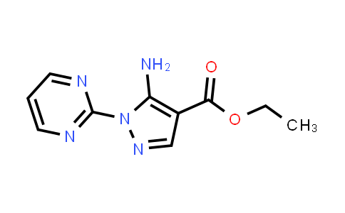 Ethyl 5-amino-1-pyrimidin-2-yl-pyrazole-4-carboxylate