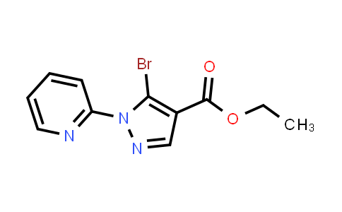 ethyl 5-bromo-1-(2-pyridyl)pyrazole-4-carboxylate