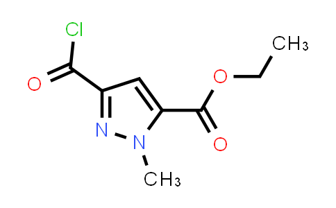 ethyl 5-chlorocarbonyl-2-methyl-pyrazole-3-carboxylate