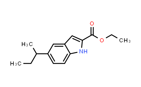 Ethyl 5-sec-butyl-1H-indole-2-carboxylate