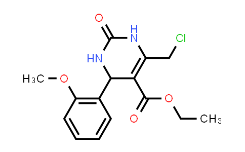 Ethyl 6-(chloromethyl)-4-(2-methoxyphenyl)-2-oxo-3,4-dihydro-1H-pyrimidine-5-carboxylate