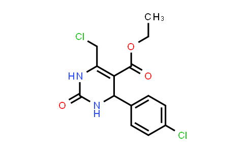 Ethyl 6-(chloromethyl)-4-(4-chlorophenyl)-2-oxo-3,4-dihydro-1H-pyrimidine-5-carboxylate
