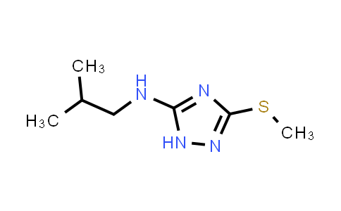 Isobutyl-(5-methylsulfanyl-2H-[1,2,4]triazol-3-yl)-amine