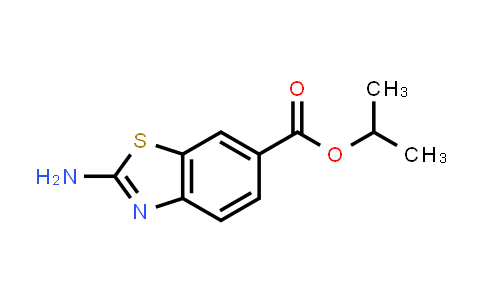 Isopropyl 2-amino-1,3-benzothiazole-6-carboxylate
