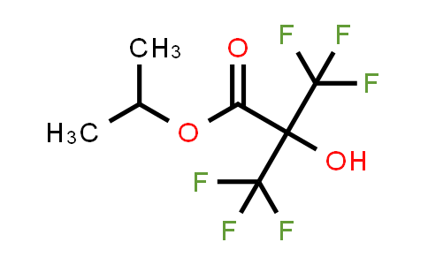 Isopropyl 2-hydroxy-3,3,3-trifluoro-2-(trifluoromethyl)propionate