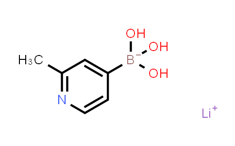 Lithium trihydroxy-(2-methyl-4-pyridyl)boranuide