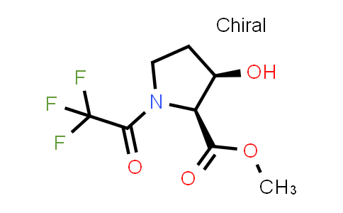 Methyl (2S,3R)-3-hydroxy-1-(2,2,2-trifluoroacetyl)pyrrolidine-2-carboxylate