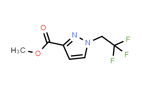 methyl 1-(2,2,2-trifluoroethyl)pyrazole-3-carboxylate
