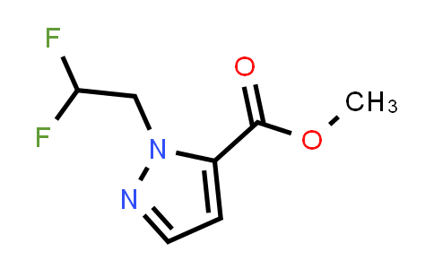 methyl 2-(2,2-difluoroethyl)pyrazole-3-carboxylate