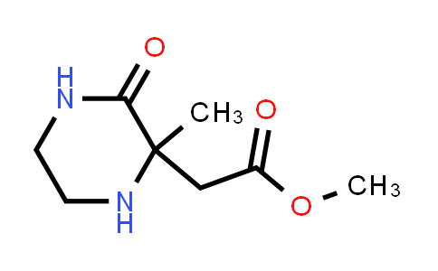 methyl 2-(2-methyl-3-oxo-piperazin-2-yl)acetate