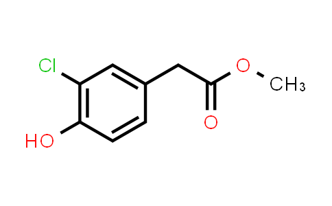 Methyl 2-(3-chloro-4-hydroxy-phenyl)acetate