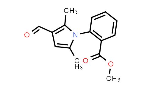 Methyl 2-(3-formyl-2,5-dimethyl-pyrrol-1-yl)benzoate