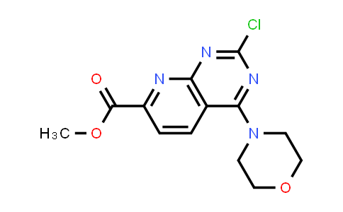 methyl 2-chloro-4-morpholino-pyrido[2,3-d]pyrimidine-7-carboxylate