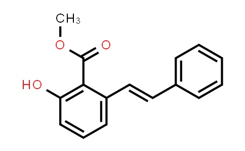 Methyl 2-hydroxy-6-[(E)-styryl]benzoate