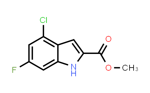 Methyl 4-chloro-6-fluoro-1H-indole-2-carboxylate