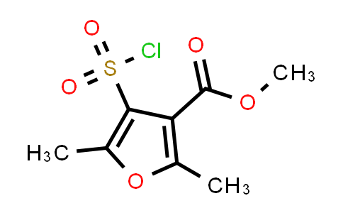 methyl 4-chlorosulfonyl-2,5-dimethyl-furan-3-carboxylate