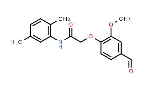 N-(2,5-dimethylphenyl)-2-(4-formyl-2-methoxy-phenoxy)acetamide