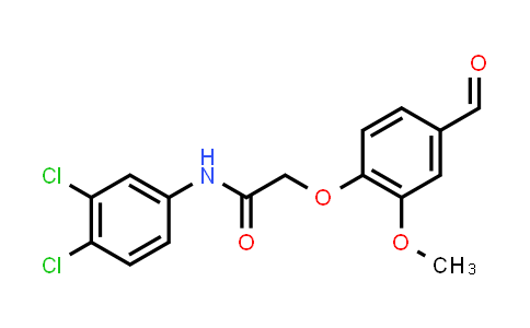 N-(3,4-dichlorophenyl)-2-(4-formyl-2-methoxy-phenoxy)acetamide