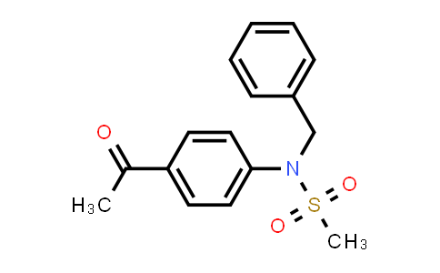 N-(4-Acetylphenyl)-N-benzyl-methanesulfonamide