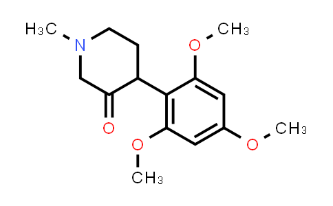 N-Methyl-3-oxo-4-(2',4',6'-trimethoxyphenyl) piperidine