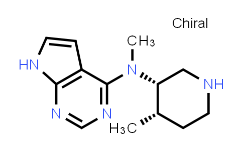 N-Methyl-N-[(3S,4S)-4-methyl-3-piperidyl]-7H-pyrrolo[2,3-d]pyrimidin-4-amine