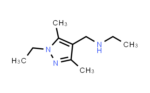 N-[(1-ethyl-3,5-dimethyl-pyrazol-4-yl)methyl]ethanamine