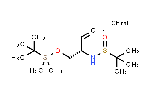 N-[(1S)-1-[[tert-butyl(dimethyl)silyl]oxymethyl]allyl]-2-methyl-propane-2-sulfinamide