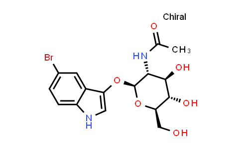 N-[(2S,3R,4R,5S,6R)-2-[(5-Bromo-1H-indol-3-yl)oxy]-4,5-dihydroxy-6-(hydroxymethyl)tetrahydropyran-3-yl]acetamide