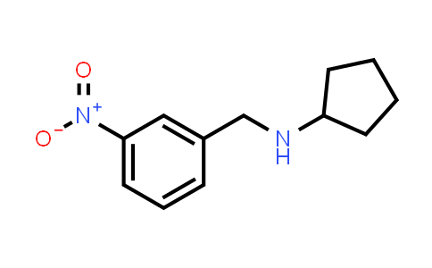 N-[(3-Nitrophenyl)methyl]cyclopentanamine