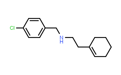 N-[(4-Chlorophenyl)methyl]-2-(cyclohexen-1-yl)ethanamine