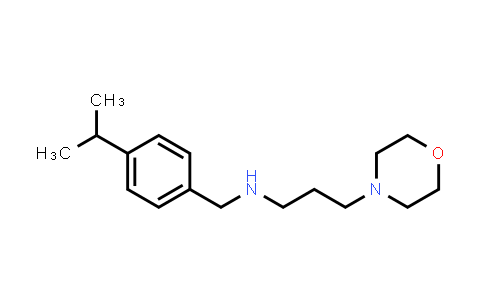 N-[(4-Isopropylphenyl)methyl]-3-morpholino-propan-1-amine