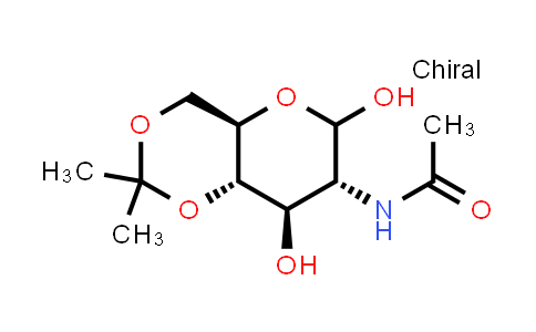 N-[(4aR,7R,8R,8aS)-6,8-dihydroxy-2,2-dimethyl-4,4a,6,7,8,8a-hexahydropyrano[3,2-d][1,3]dioxin-7-yl]acetamide