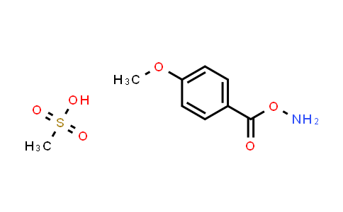 O-(4-methoxybenzoyl)hydroxylamine methanesulfonate