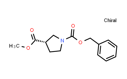 O1-benzyl O3-methyl (3S)-pyrrolidine-1,3-dicarboxylate