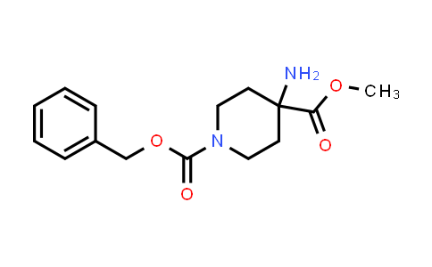 O1-Benzyl O4-methyl 4-aminopiperidine-1,4-dicarboxylate