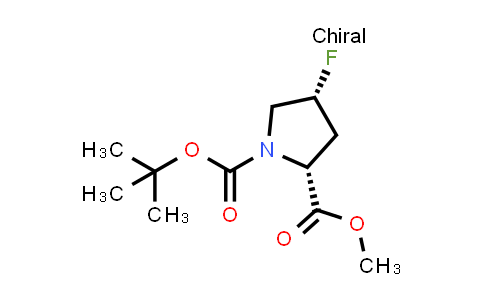 O1-tert-Butyl O2-methyl (2R,4R)-4-fluoropyrrolidine-1,2-dicarboxylate