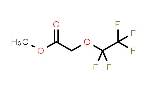 Pentafluoroethyloxy-acetic acid methyl ester