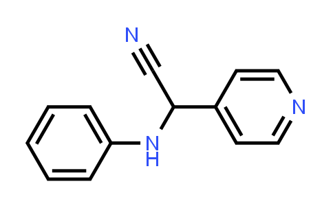 Phenylamino-pyridin-4-yl-acetonitrile